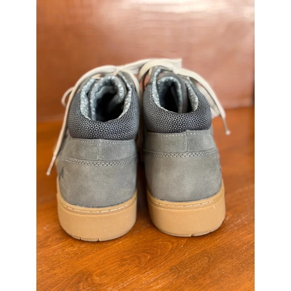 Forsake Lucie Mid Waterproof Sneaker‎ Boots Suede Leather Gray Lace-up Size 8.5